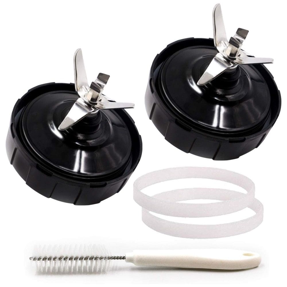 Ninja 2 PACKS 7 FINS Lâminas Extratoras Peça de Substituição Lâmina Inferior para Misturador Ninja para Nutri Ninja Auto iQ BL642 NN102