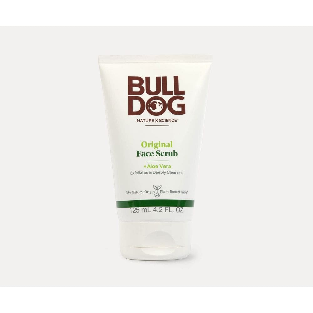 Esfoliante facial Bulldog autêntico Skincare 125 ml para homens