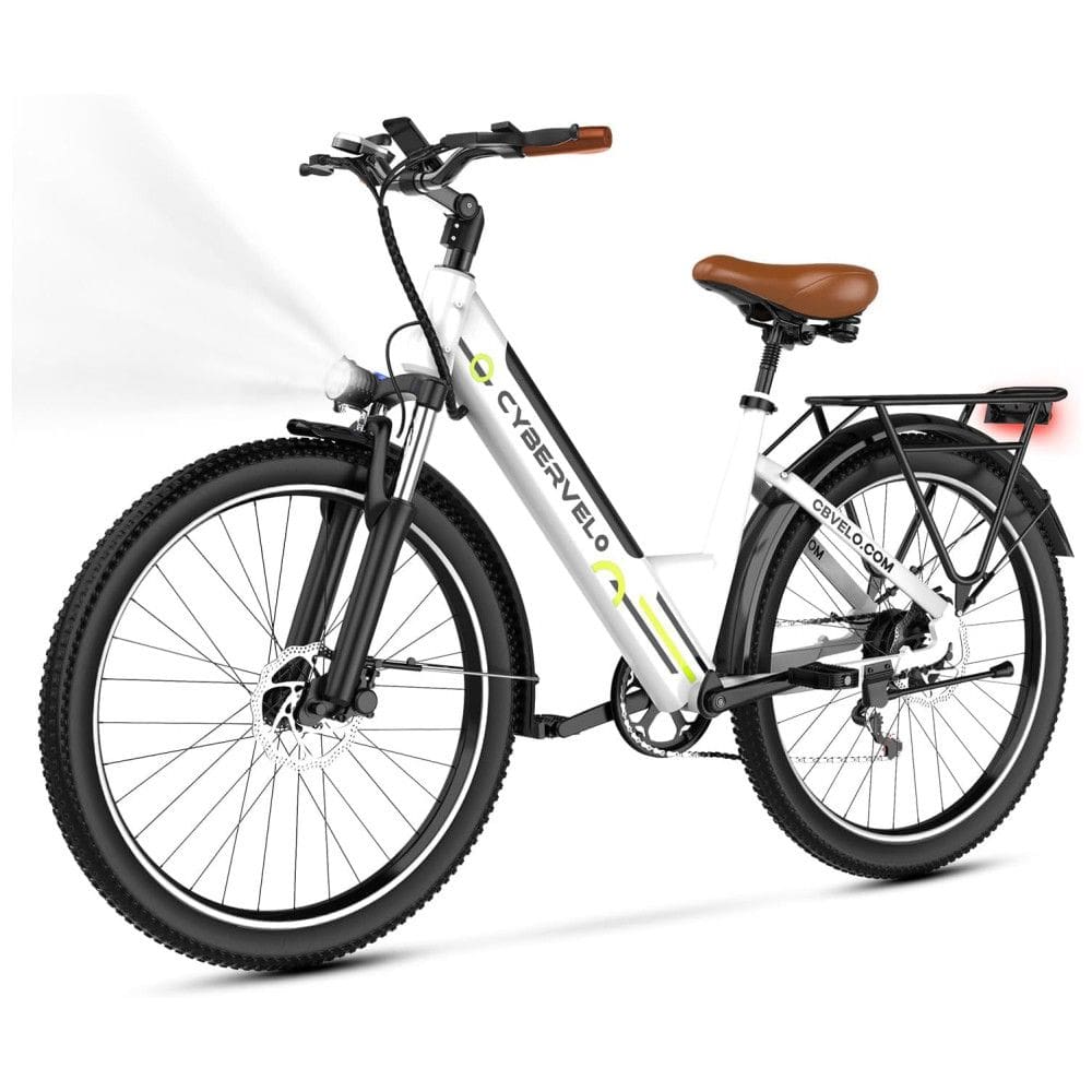 Bicicleta Elétrica Cybervelo EK2 1500W Pico, Autonomia 128km, Suspensão Completa, Freios a Disco, Tela LCD, 7 Velocidades – Aço Reforçado