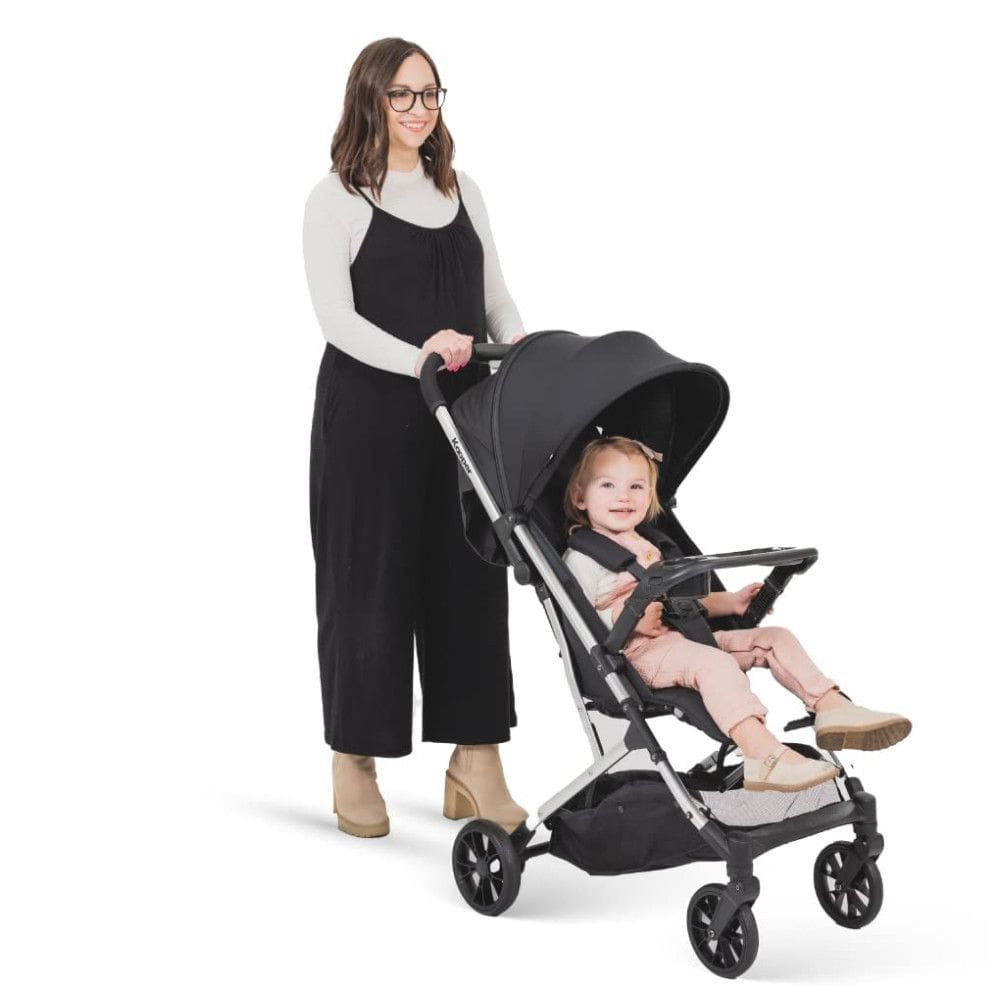 Carrinho de Passeio para 1 Criança Multifuncional com Apoio para os Pés, até 24 kg, Joovy, Preto