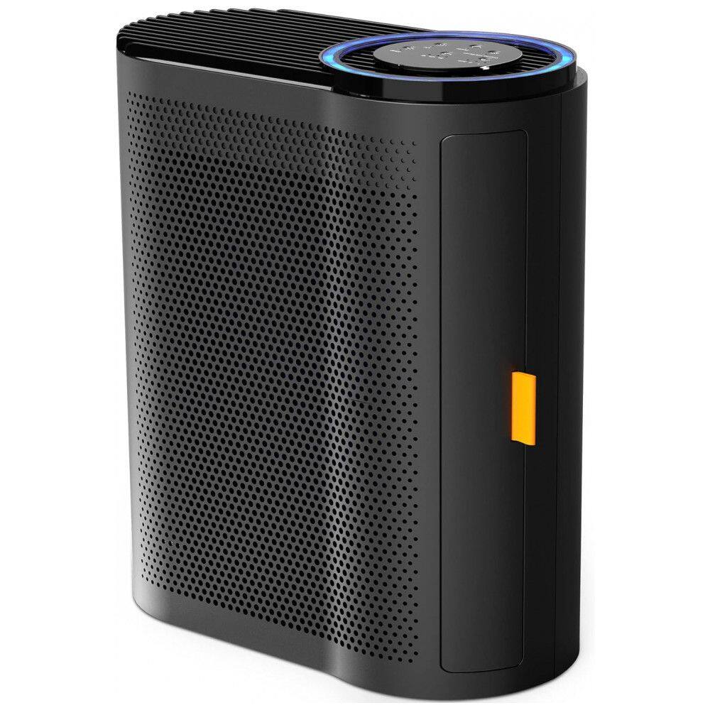 Purificador de Ar com Filtro True HEPA H13, Área até 100 m2, AROEVE MK04, Preto