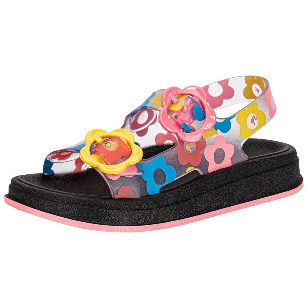 Sandália Infantil Barbie New Style Ii Flat Grendene Kids 23375