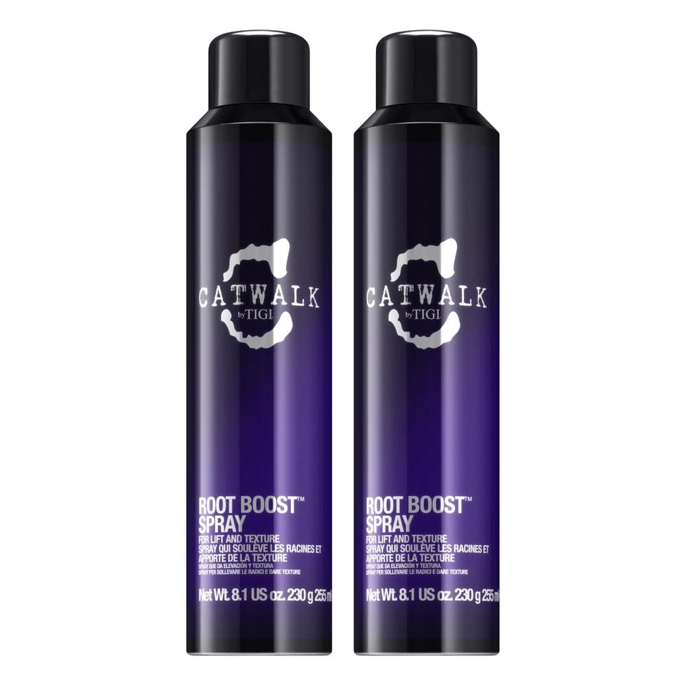 Volumizador de cabelo TIGI Catwalk Root Boost Spray Foam 240 ml (pacote com 2)