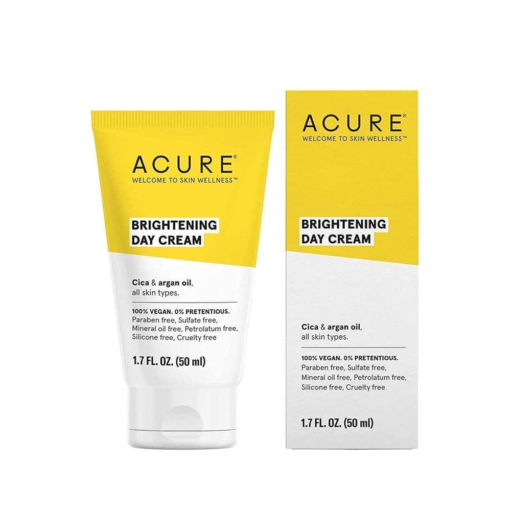Creme de Dia Acure Brightening Radiant Skin Cica Argan 50mL