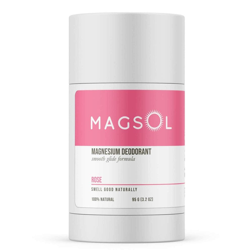 Desodorante MagSol Organics Rosa Natural Sem Alumínio 100mL