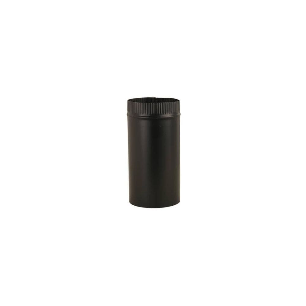 Tubo para Estufa Imperial 7” de Diámetro x 30 cm de Acero con Snaplock en Acabado Mate