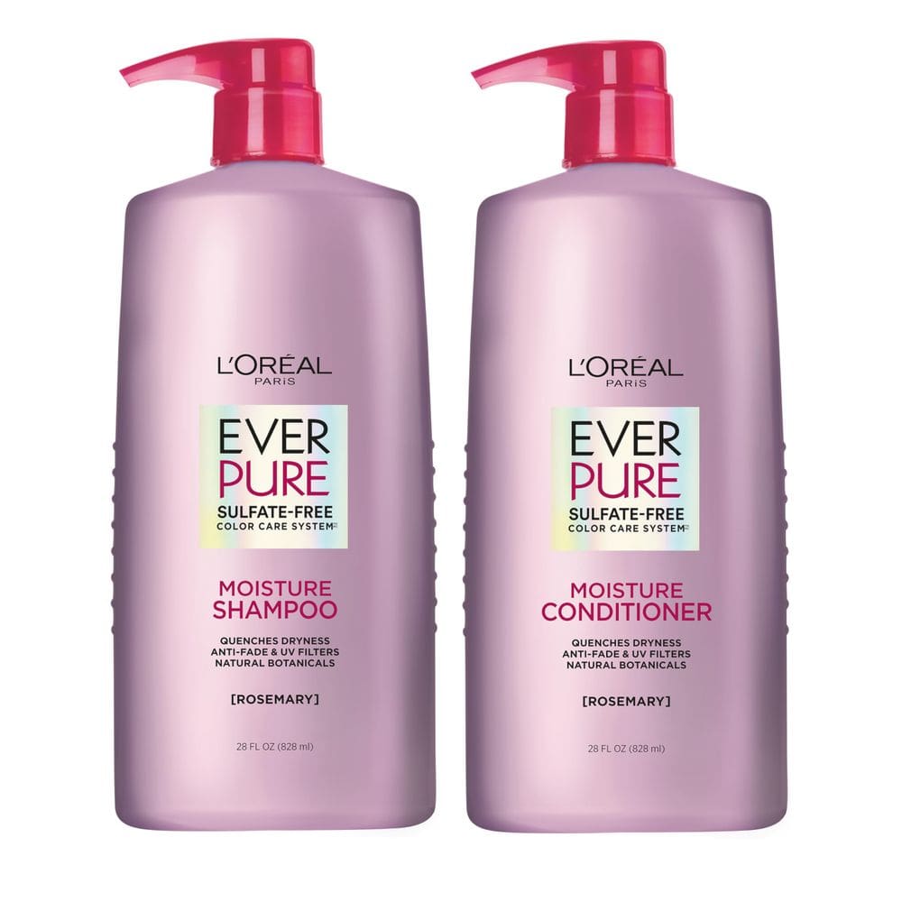Conjunto de shampoo e condicionador L`Oreal Paris EverPure Moisture