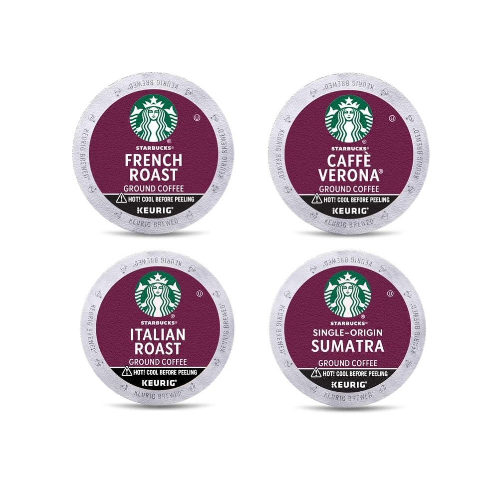 Keuring Kcup Variedade Torra Escura 96u, STARBUCKS, Marrom
