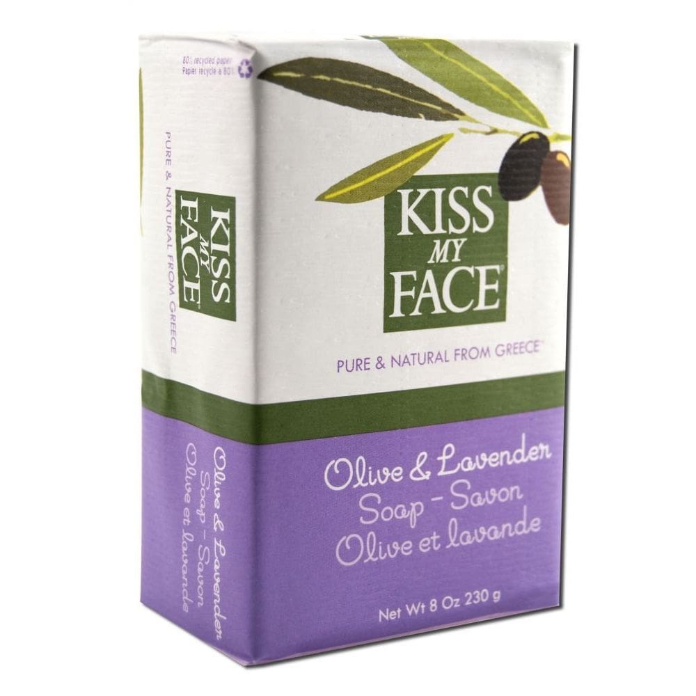 Sabonete em barra Kiss My Face Olive & Lavender 240 ml da Grécia