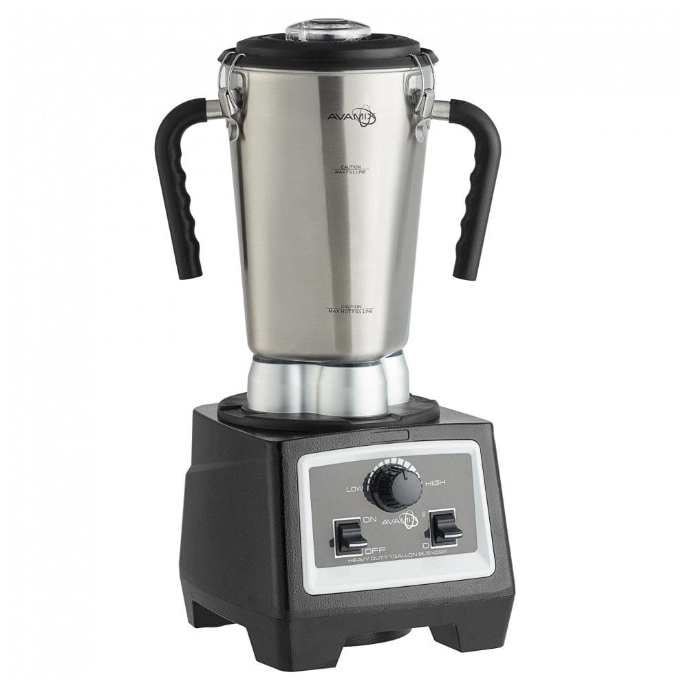 Liquidificador Industrial de Alimentos em Aço Inoxidável de Alta Capacidade AvaMix BX1GRGV 3,80 cv 4 Litros com Controles de Velocidade