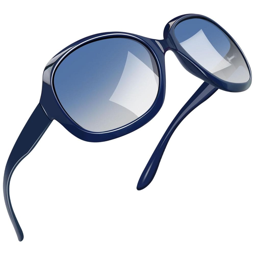Óculos de Sol Feminino com Proteção UV, Joopin B10, Azul Marinho