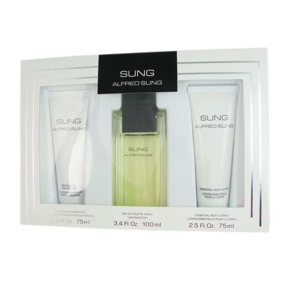 Conjunto de fragrâncias Alfred Sung Sung Eau de Toilette 100ml unissex