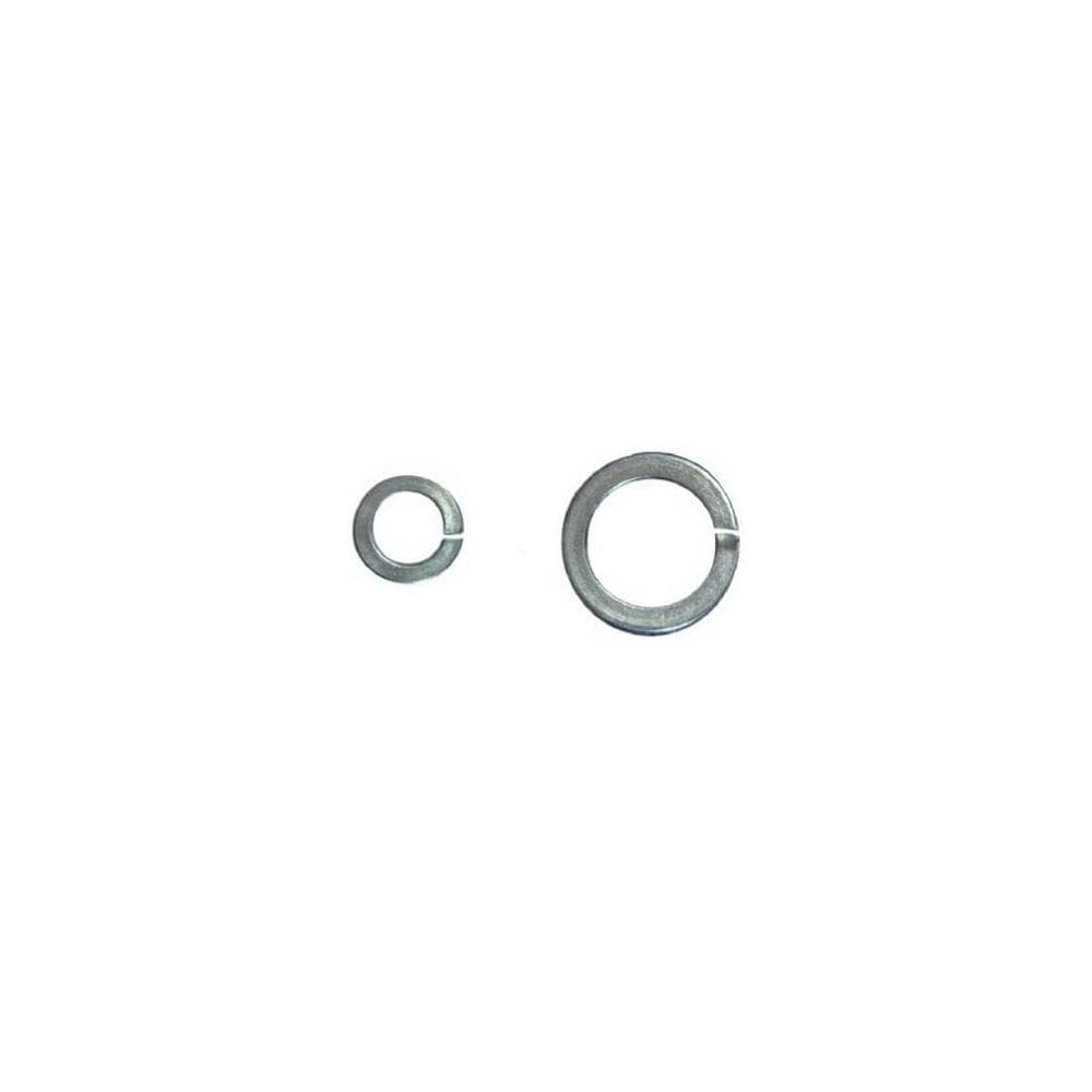Lavadora de zinco Split Lock Hillman 300015, pacote com 100