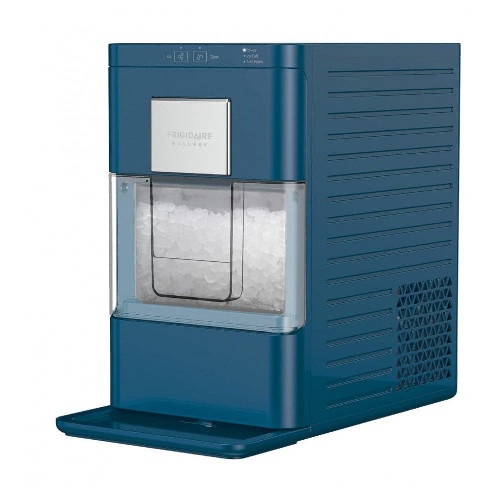 Máquina de Gelo até 19 kg em 24H Portátil com Pepitas Mastigáveis e Crocantes de Bancada, 110V, FRIGIDAIRE EFIC255, Azul Marinho