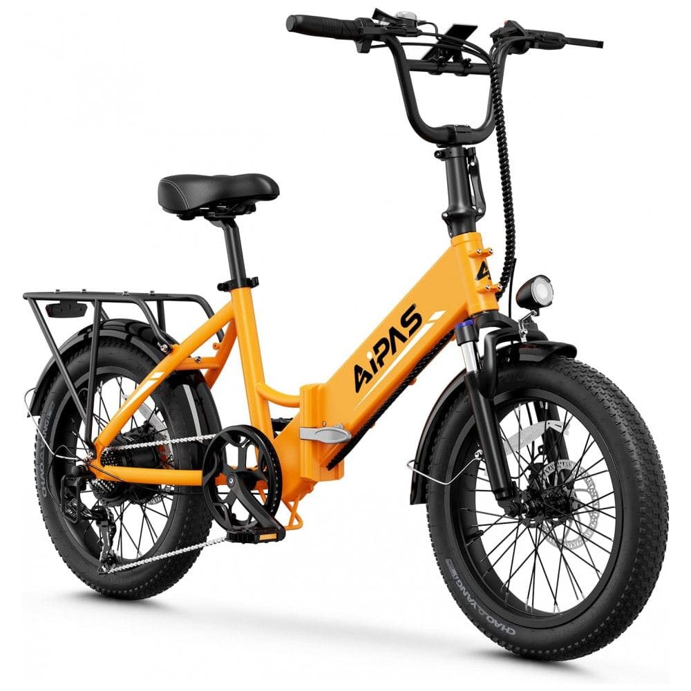 Bicicleta Elétrica A2 Dobrável, Bicicleta Elétrica com Pneus 20 Polegadas e Motor de 750W, Bateria Removível de 48V, Velocidade Máxima de