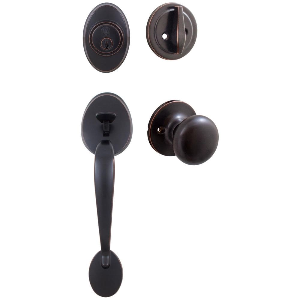 Conjunto de chaves Stone Harbor Mill Creek Vintage Bronze KW KW