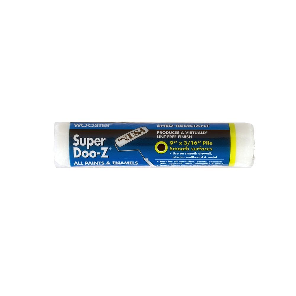 Tampa de rolo de pintura Wooster R206-9 3/16” Pile White
