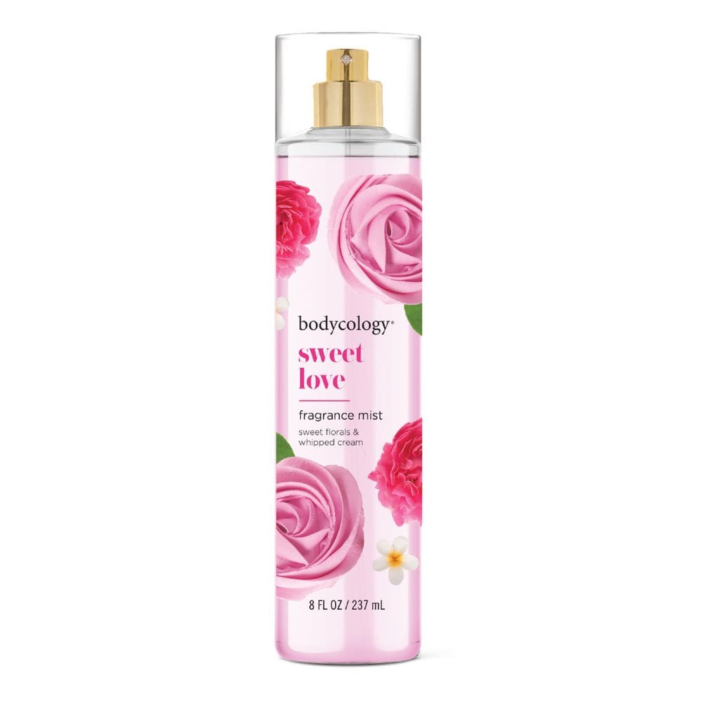 Fragrância de longa duração Body Mist Bodycology Sweet Love 240 ml