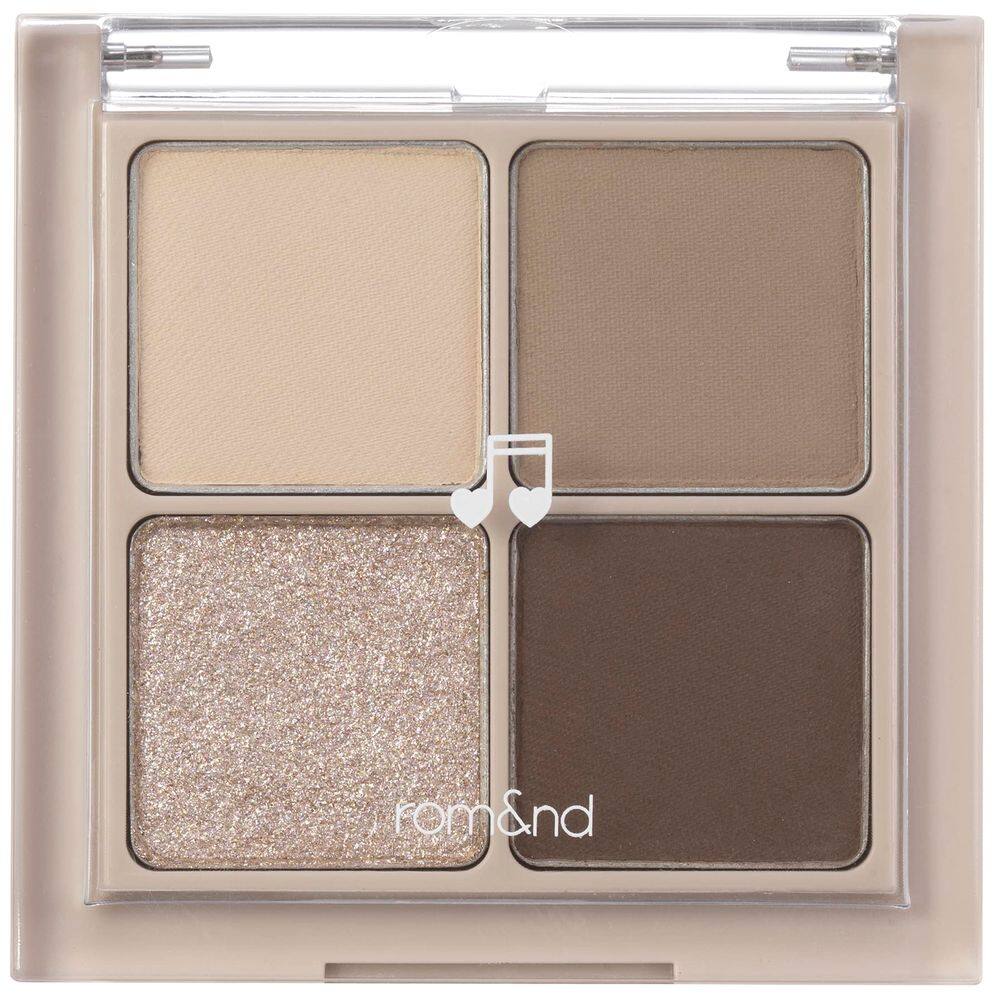 Paleta de sombras rom&nd Better Than Eyes 6 Colors Basics