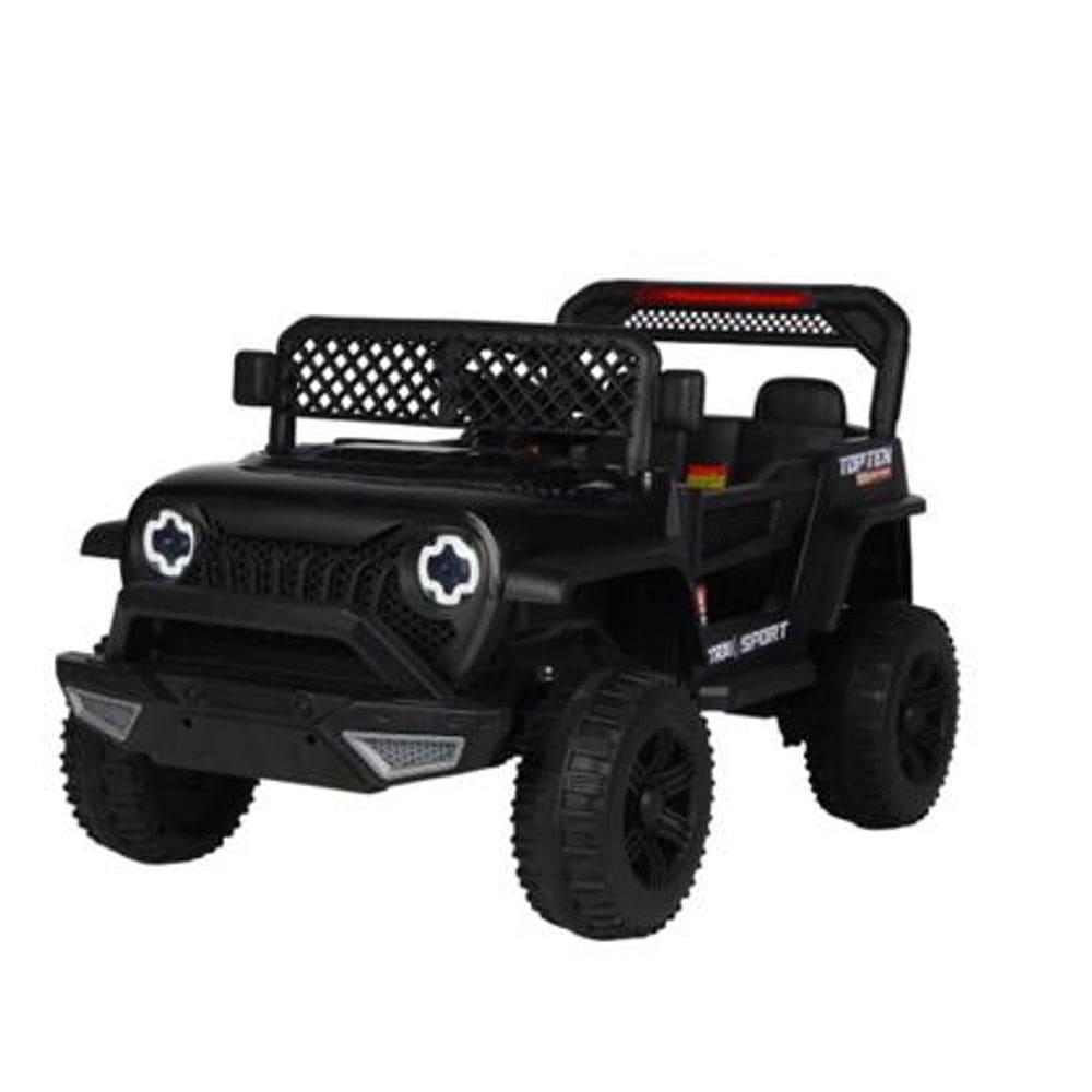 Jipe Elétrico12v Infantil Adventure V12 Com Controle Remoto, Bluetooth, Usb, Luz de Led e Som Bang Toys