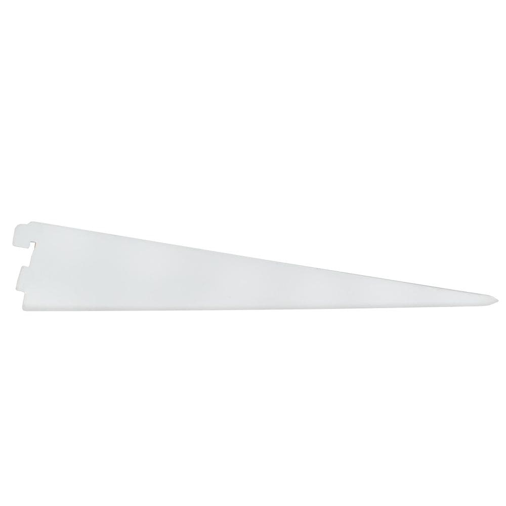 Suporte de prateleira de esteira dupla Stone Harbor 28 cm branco