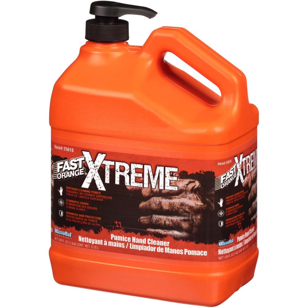 Limpador de mãos Fast Orange Xtreme 1,18 L (pacote com 1)