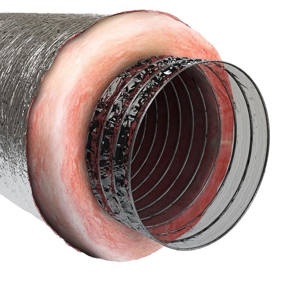 Duct Imperial 7,6 m L x 20 cm Isolamento Silver Poly R-8
