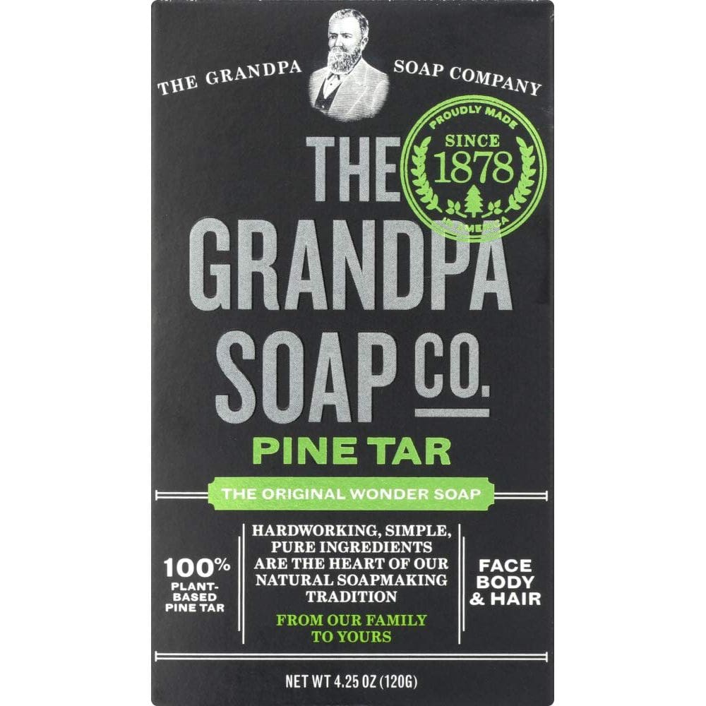 Sabonete Grandpa`s Pine Tar 125 ml (pacote de 25 barras) da Grandpa`s