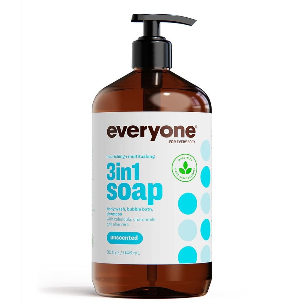 Sabonete de banho Everyone for Every Body, sem perfume, 946 ml (pacote com 1)