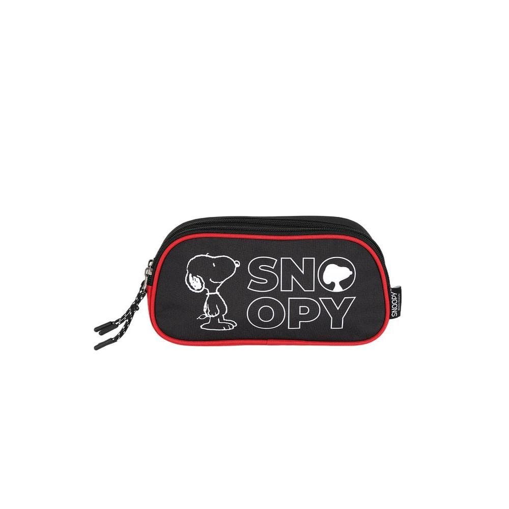 Estojo Snoopy Preto Un