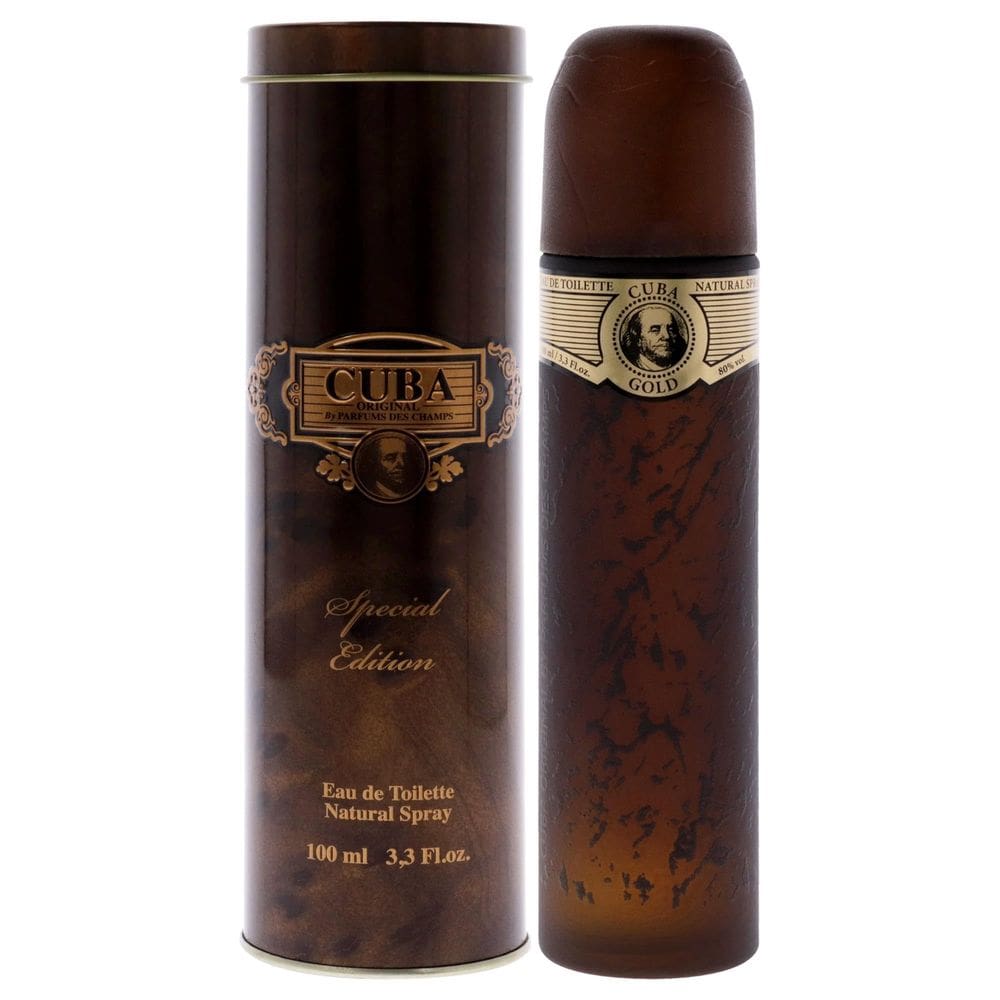 Perfume Cuba Gold Special Edition Eau De Toilette 100ml Masculino