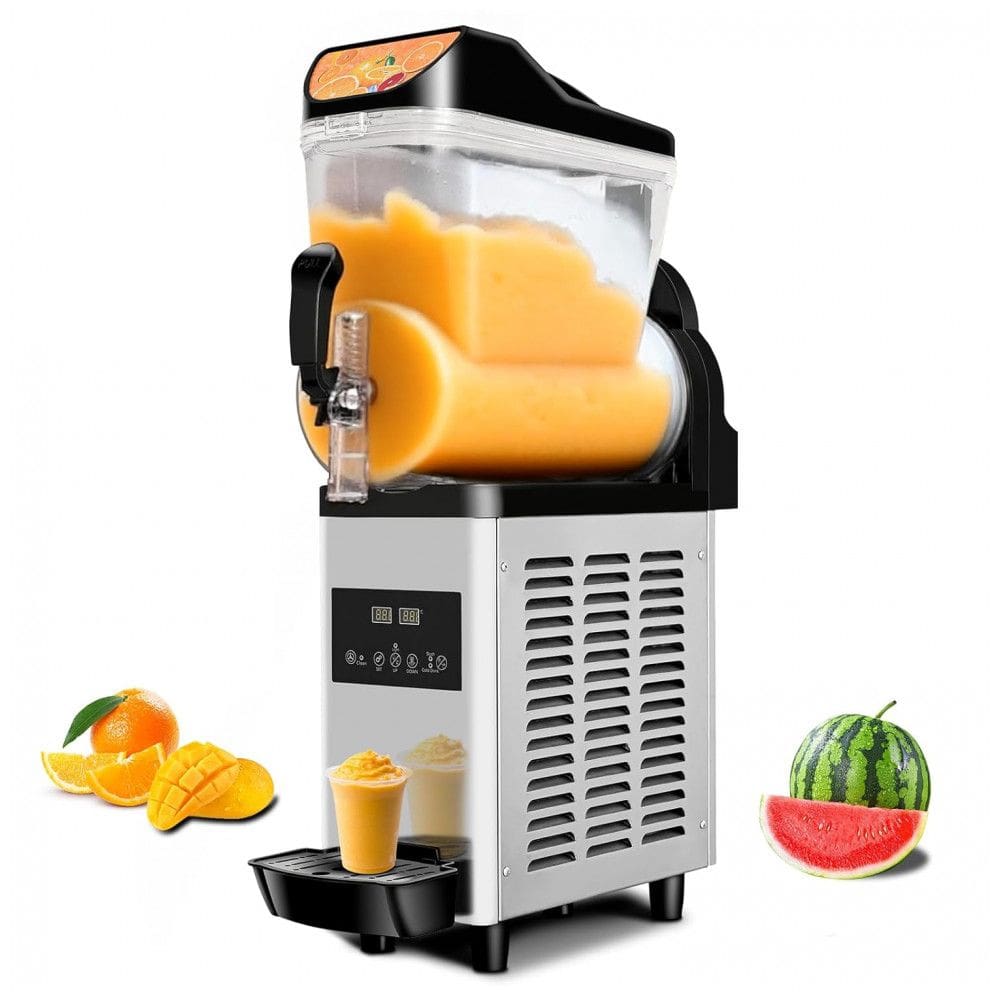 Máquina de Frozen Comercial BOSBAK de 15 litros, Operação Silenciosa, Sem Necessidade de Gelo, Ideal para Festas, Bares e Grandes Eventos