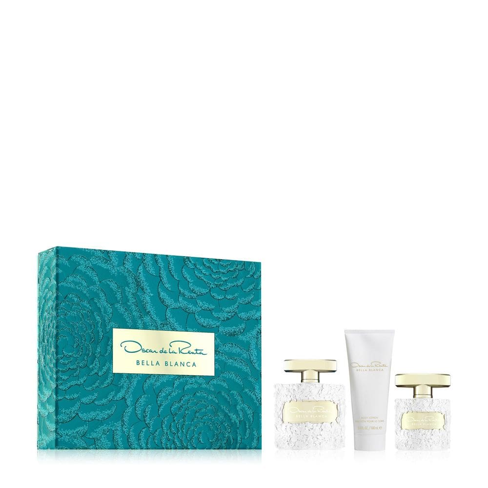 Conjunto de perfume para presente Oscar de la Renta Bella Blanca Eau de Parfum