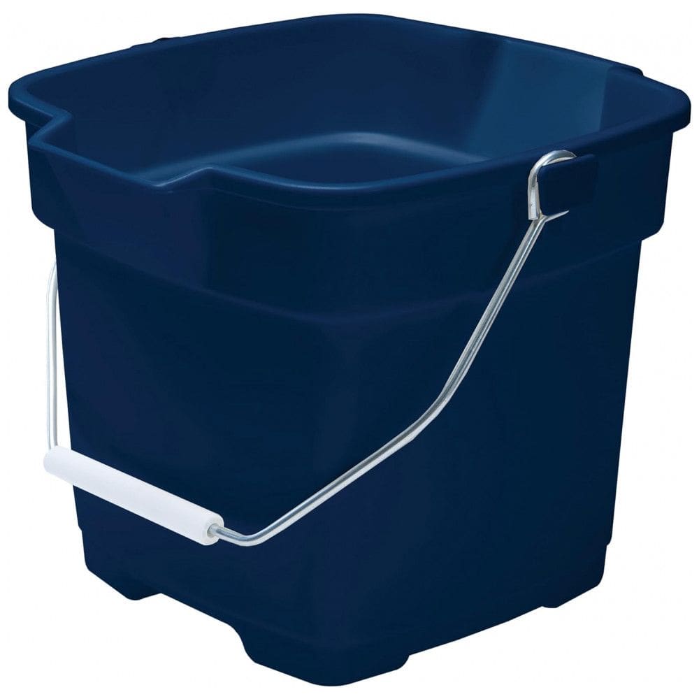 Balde Resistente 12 Litros para Limpeza Profissional, Rubbermaid, Azul