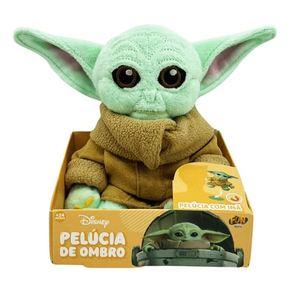F0231-6 Star Wars Pelucia Grogu De Ombro 10Cm