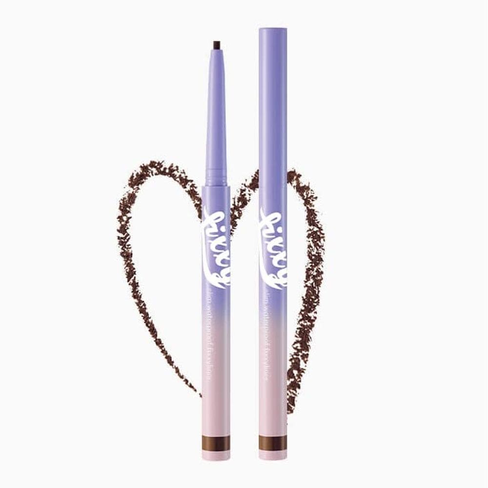 Delineador fino à prova d`água Peach C 02 Deep Brown 0,1 g