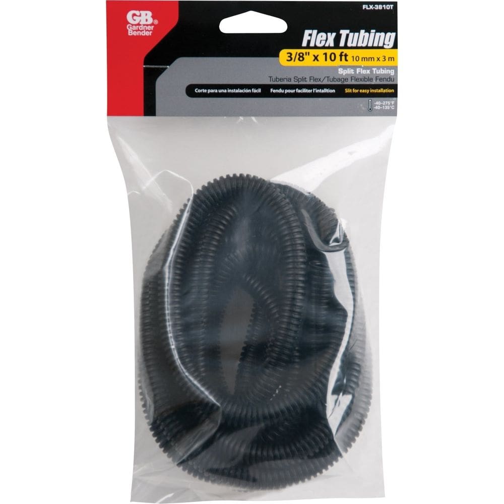 Tubo flexível Gardner Bender Split de 1 cm x 3 m preto