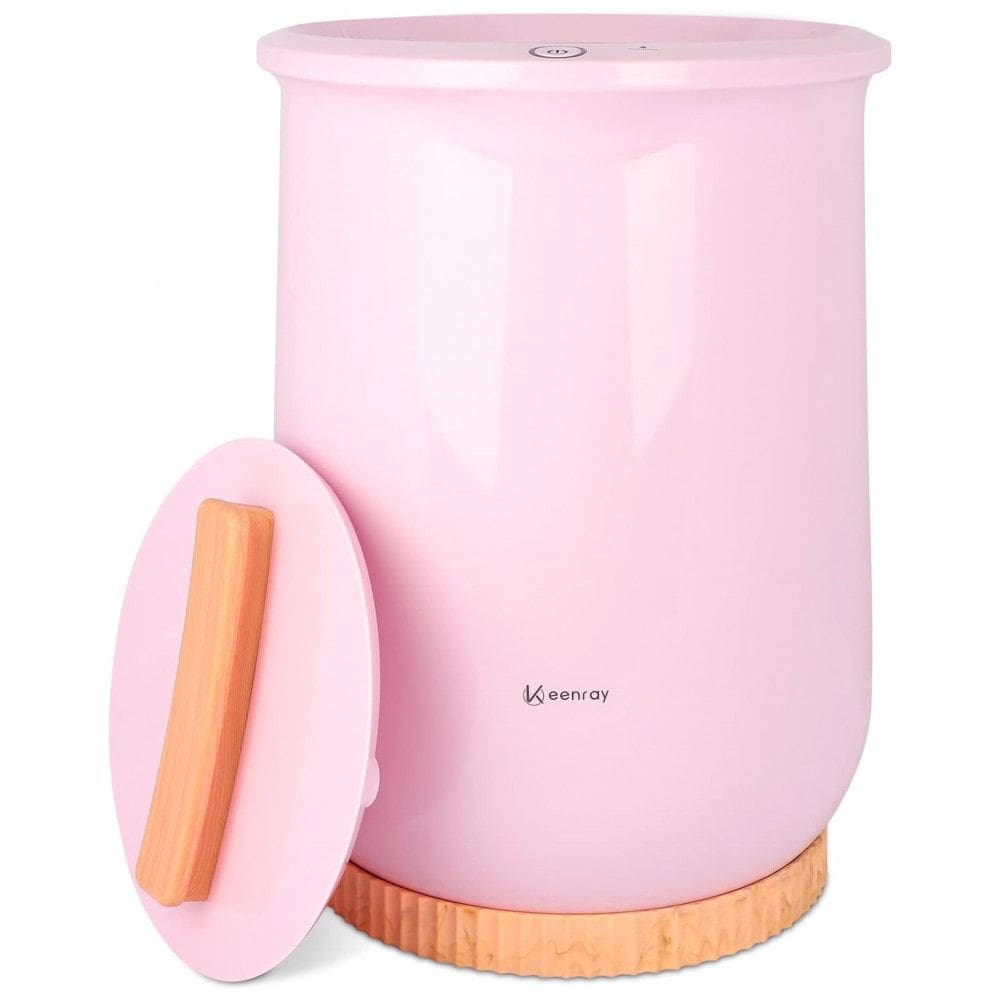 Aquecedor de Toalha Elétrico até 2 Toalhas com Desligamento Automático, 110V, Keenray CL1, Rosa