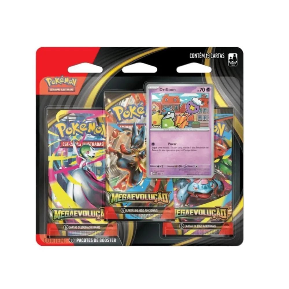 Megaevolucao 3 Pacotes De Booster