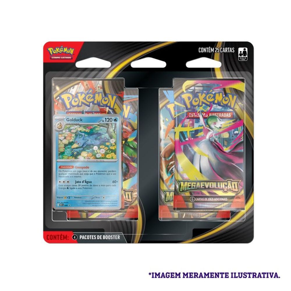 Megaevolucao 4 Pacotes De Booster