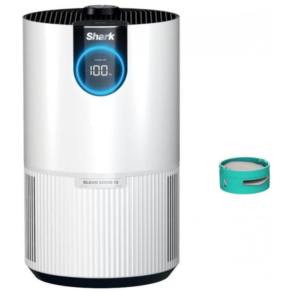 Purificador de Ar Shark HP132 Clean Sense com Tecnologia Neutralizadora de Odores, Filtro HEPA, 46m², Ambiente Pequeno, Quarto, Escritório