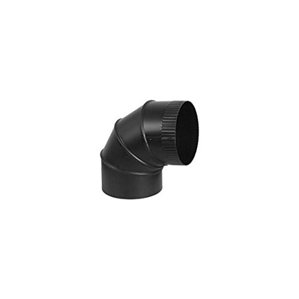 Tubo de fogão de aço ajustável de 13 cm de diâmetro 0-90° Elbow Imperial