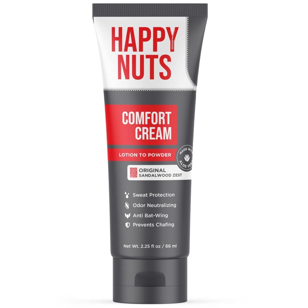Creme desodorante HAPPY NUTS Comfort para homens 66 ml sem alumínio