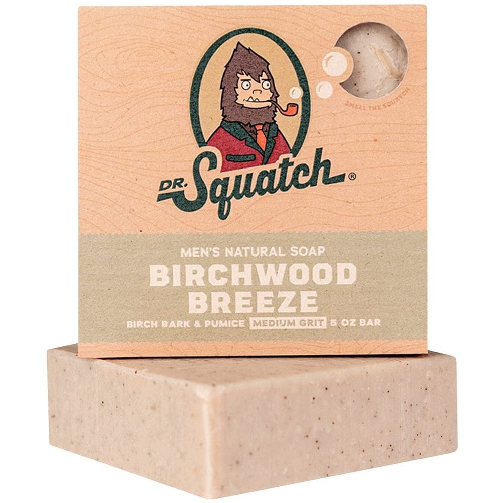 Sabonete em barra Dr. Squatch All Natural para homens Birchwood Breeze 150 ml