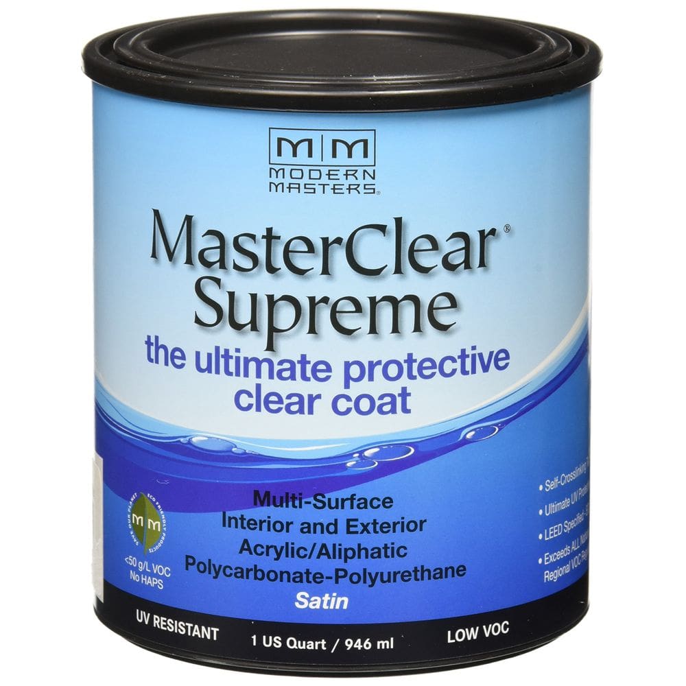 Verniz doméstico Modern Masters MCS902 Clear Coat Satin 946 ml