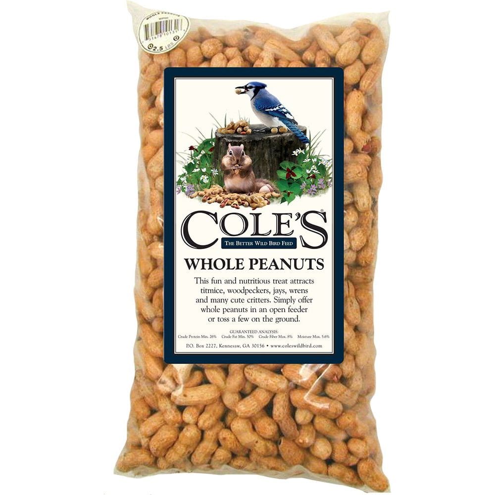 Alimento para pássaros COLE`S WP02 Amendoins inteiros 1,1 kg