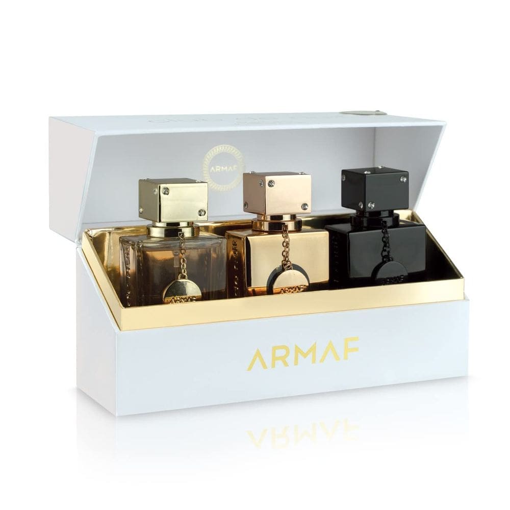 Conjunto de perfume de presente Armaf Club The Nuit para mulheres EDP 30 ml x 3