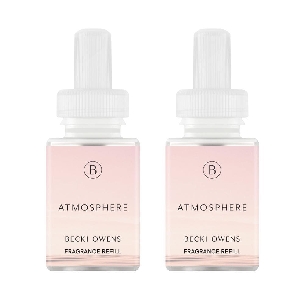 Refil de perfume doméstico doméstico inteligente Pura & Becki Owens, pacote com 2 unidades