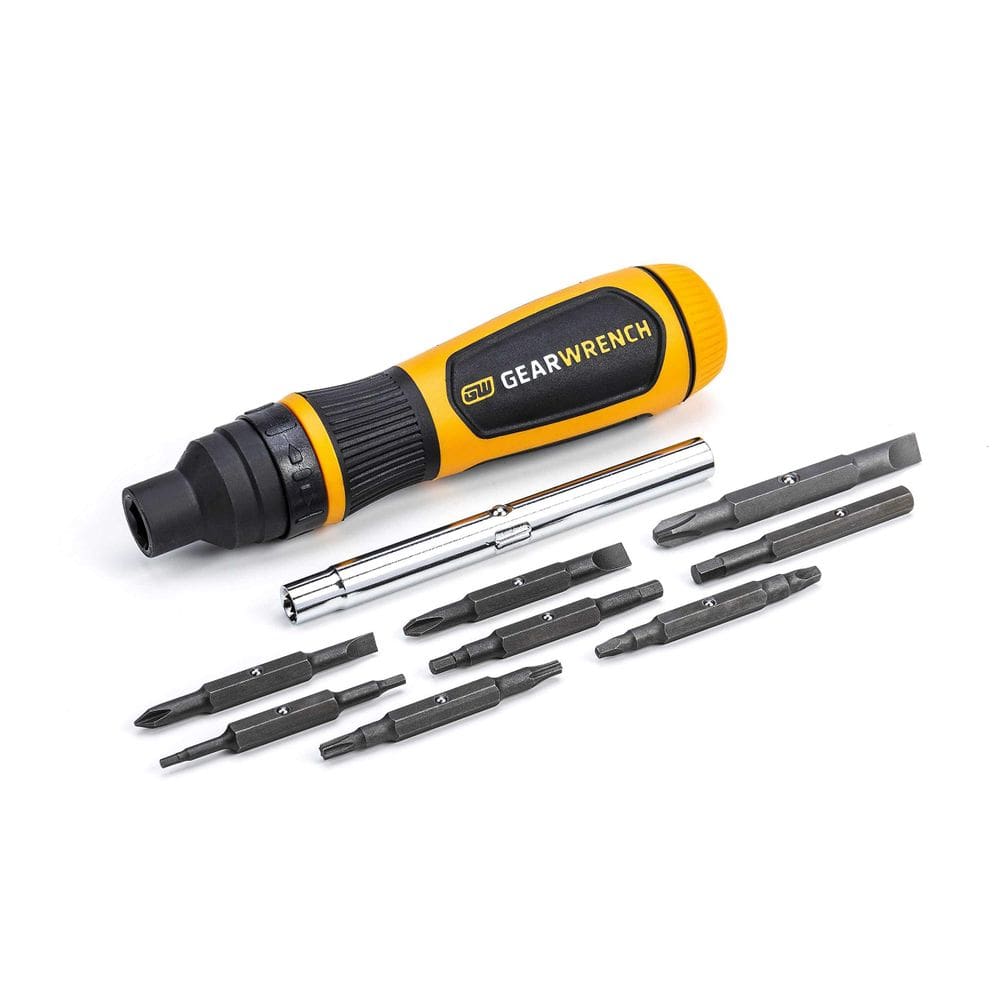 Chave de fenda GEARWRENCH 80191R 19 em 1 com catraca multi-bit