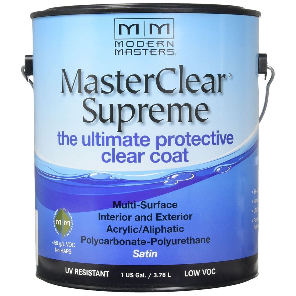 Verniz doméstico Modern Masters MCS902 Clear Satin 3,8L